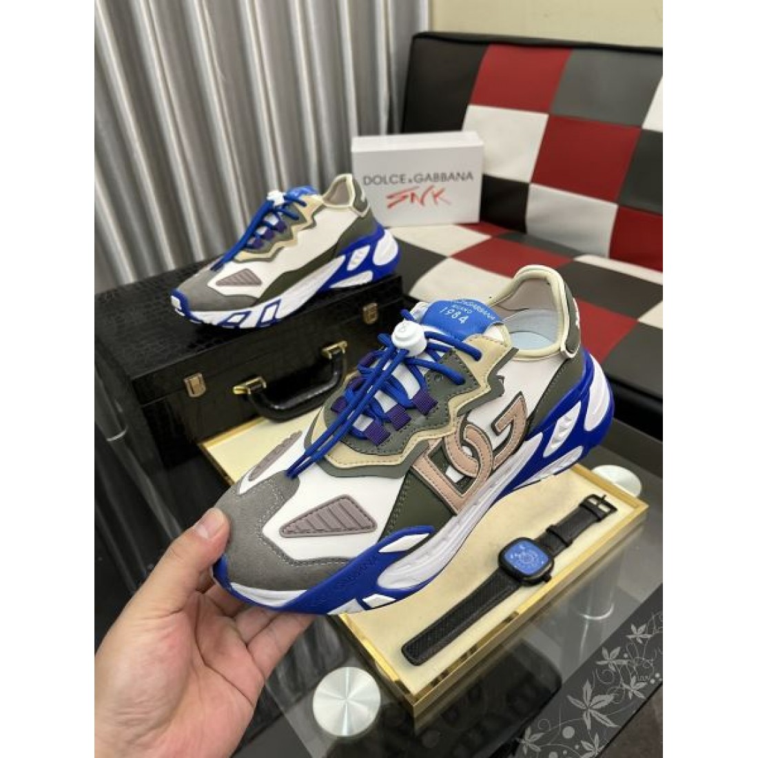 モダン 上質 DOLCE＆GABBANA ドルチェ＆ガッバーナ コピー スニーカー 