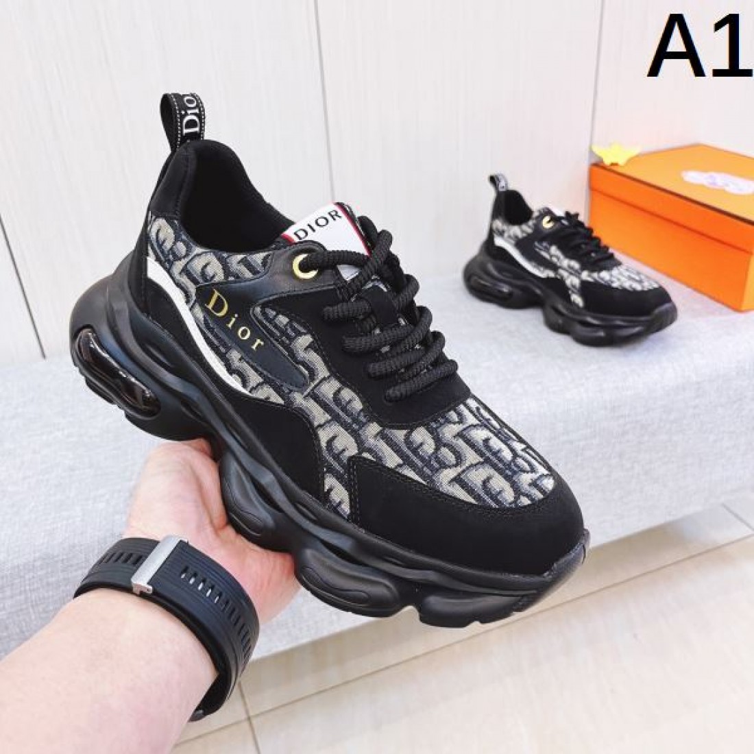 上品 定番 DIOR ディオール コピー スニーカー 高級感 安定感