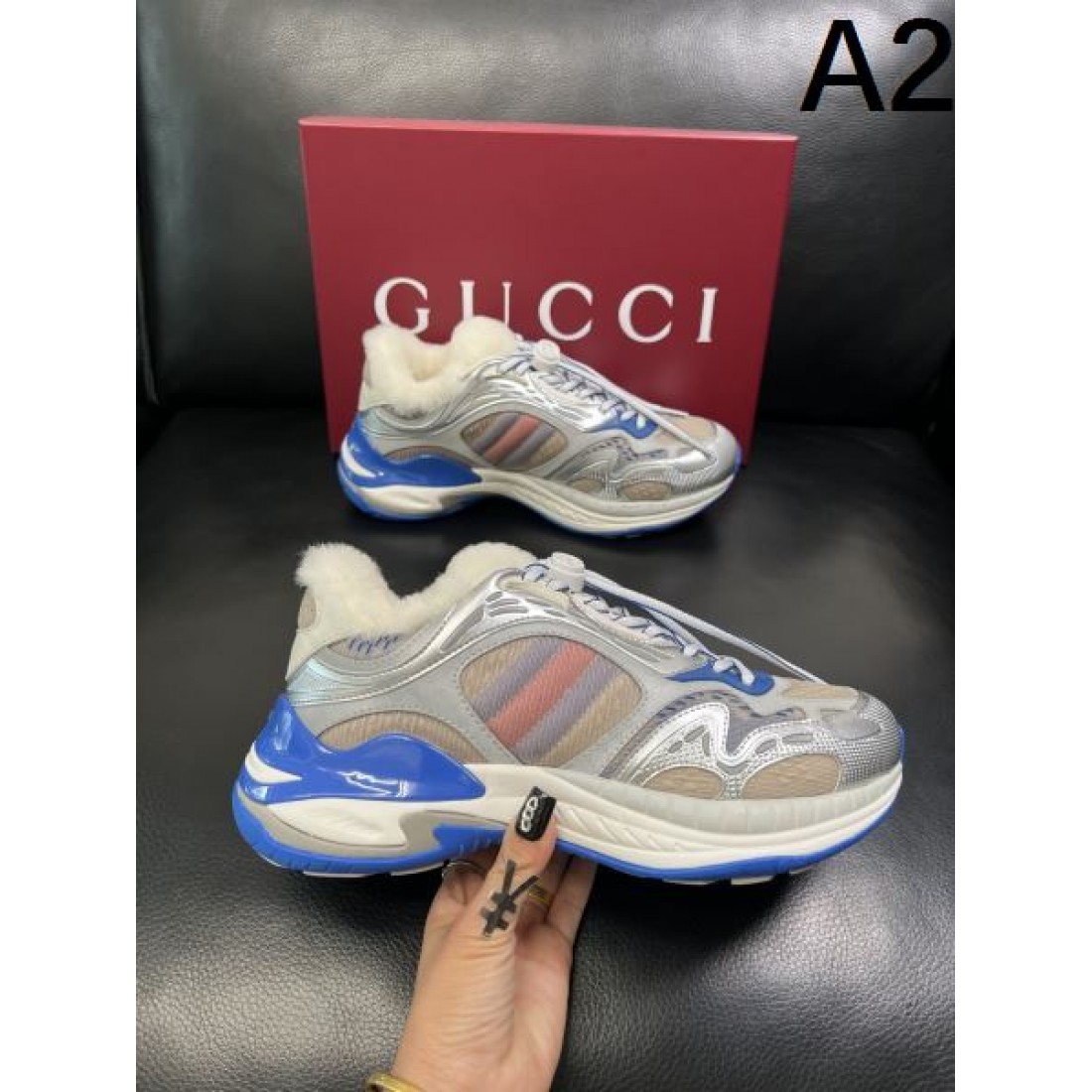 上品 高級感 GUCCI グッチ コピー スニーカー 定番 洗練