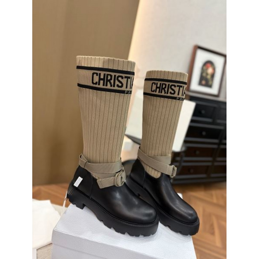 ラグジュアリー 王道 DIOR ディオール スーパーコピー ブーツ 存在感 洗練
