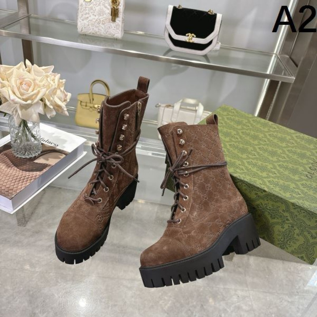 エレガント 高級感 GUCCI グッチ スーパーコピー ブーツ 洗練 定番