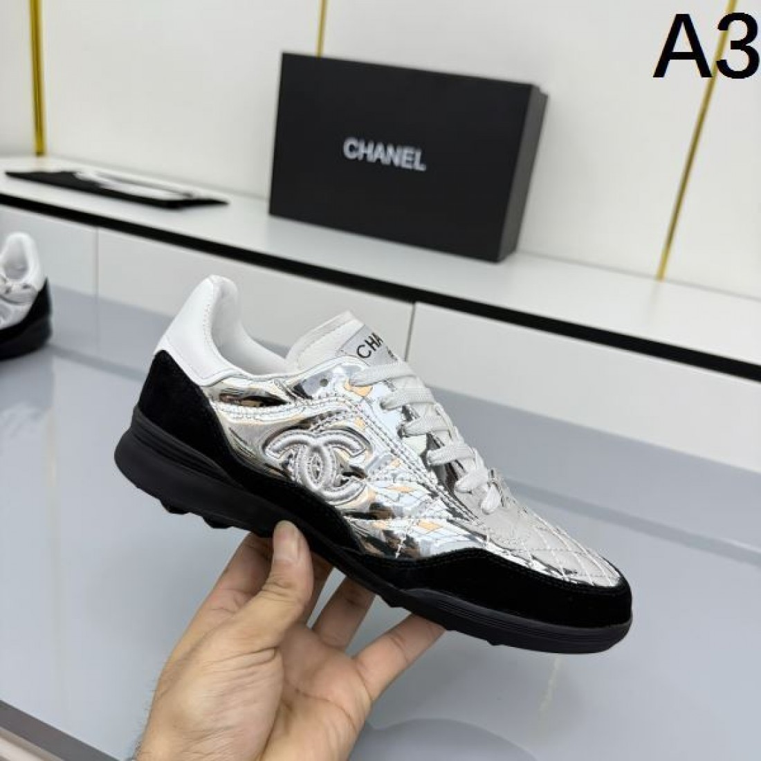  ラグジュアリー 定番 CHANEL シャネル コピー カジュアルシューズ 上品 人気