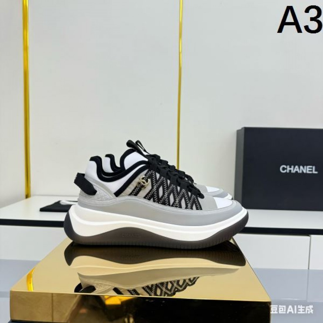 エレガント 高級感 CHANEL シャネル コピー カジュアルシュー  洗練 定番