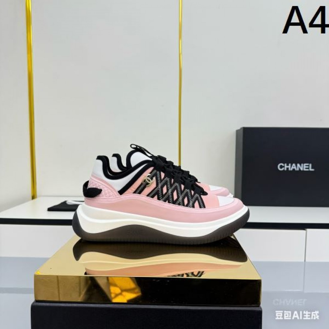 エレガント 高級感 CHANEL シャネル コピー カジュアルシュー  洗練 定番