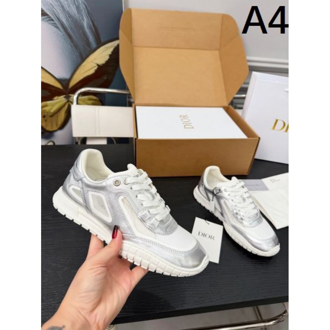 正統派 上質 DIOR ディオール コピー カジュアルシューズ 落ち着き 大人向け