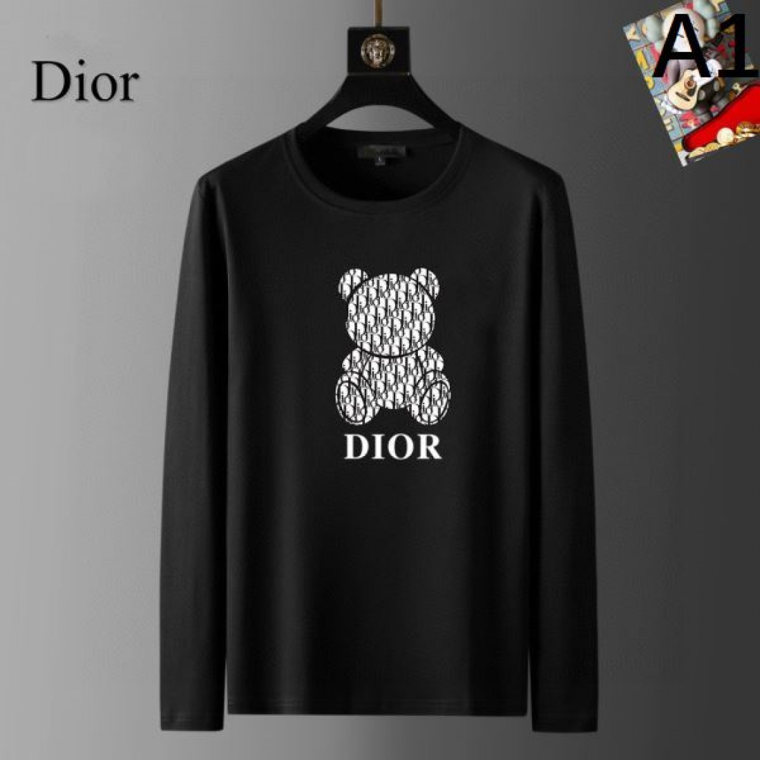高級感 洗練 DIOR ディオール コピー 長袖Tシャツ 定番 人気