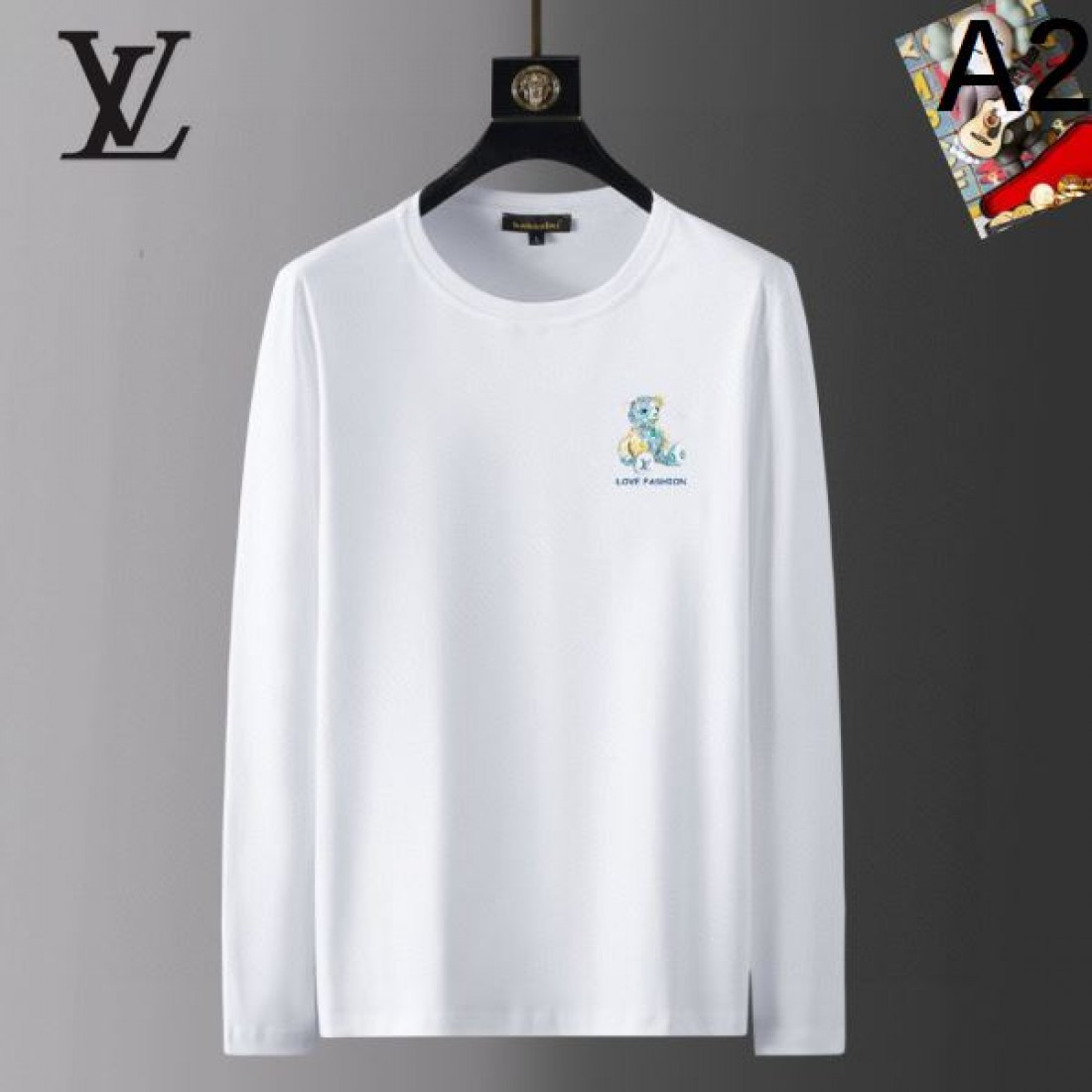 高級 正規品 LOUIS VUITTON ルイヴィトン コピー 長袖Tシャツ 定番 人気