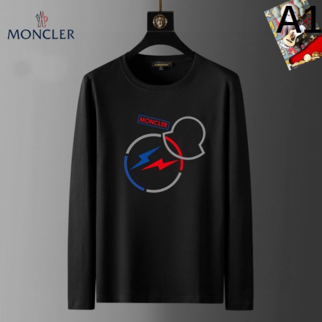 ラグジュアリー モダン MONCLER モンクレール コピー 長袖Tシャツ 高品質 おすすめ