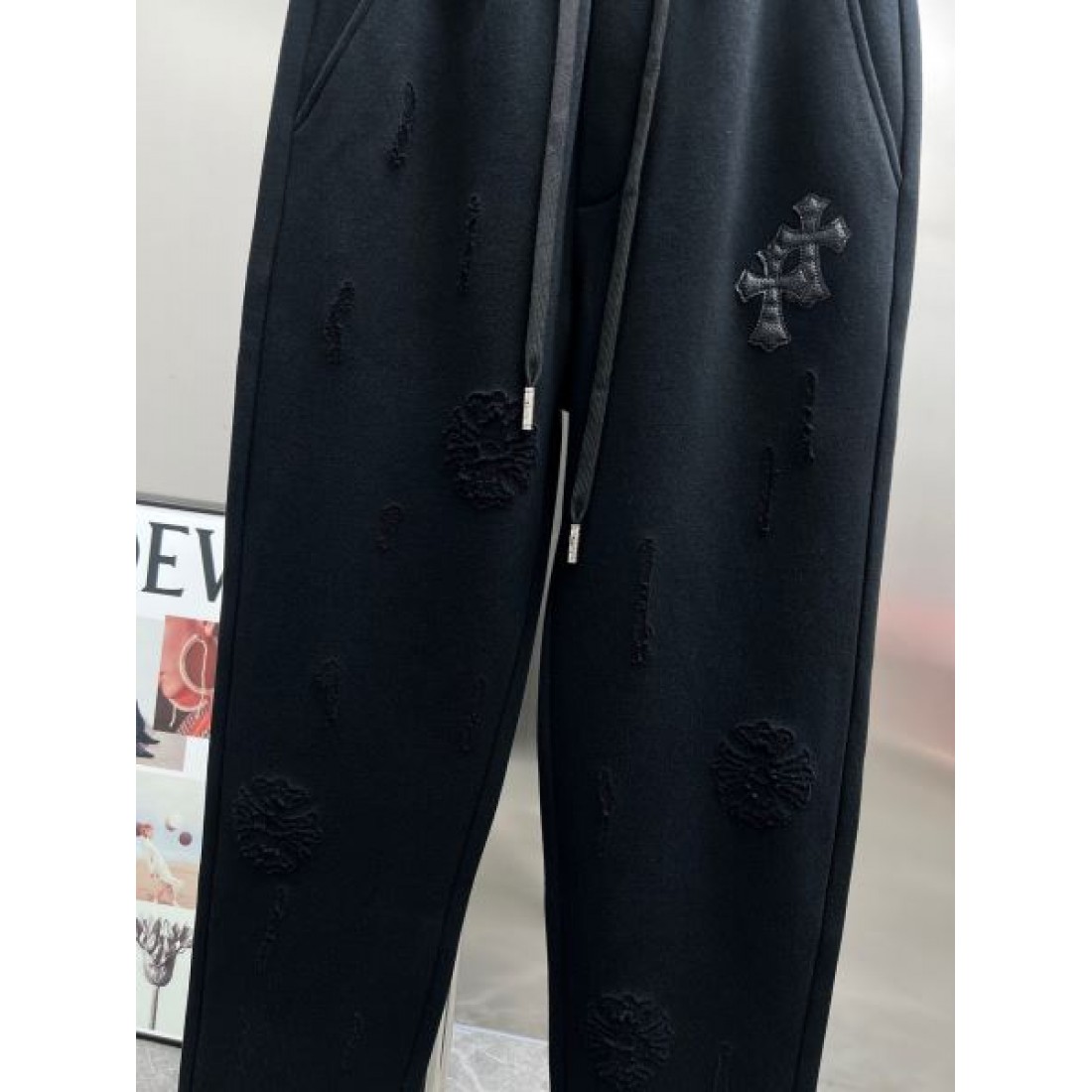 スタイリッシュ 上質 CHROME HEARTS クロムハーツ コピー カジュアルパンツ 都会的 印象的