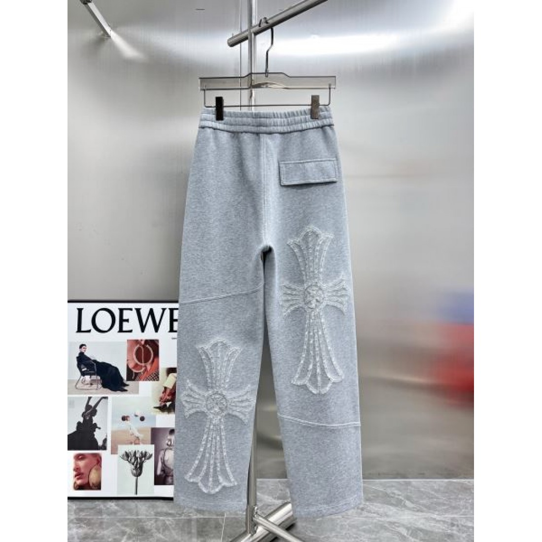 クール 個性的 CHROME HEARTS クロムハーツ コピー カジュアルパンツ 存在感 重厚