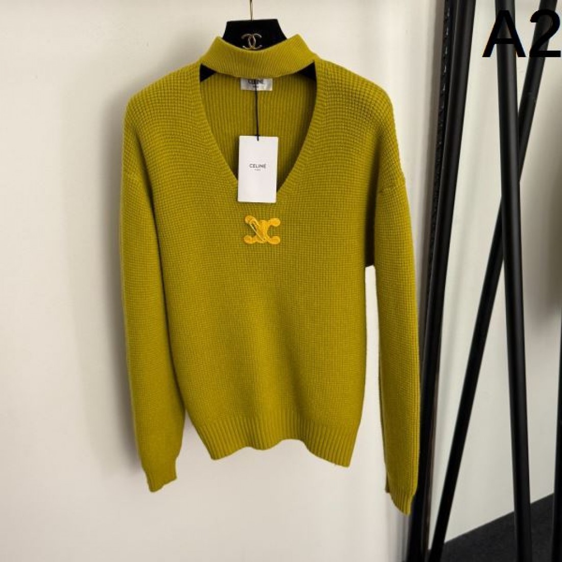 洗練 エレガント CELINE セリーヌ コピー 長袖ニット 柔らか素材 高級感