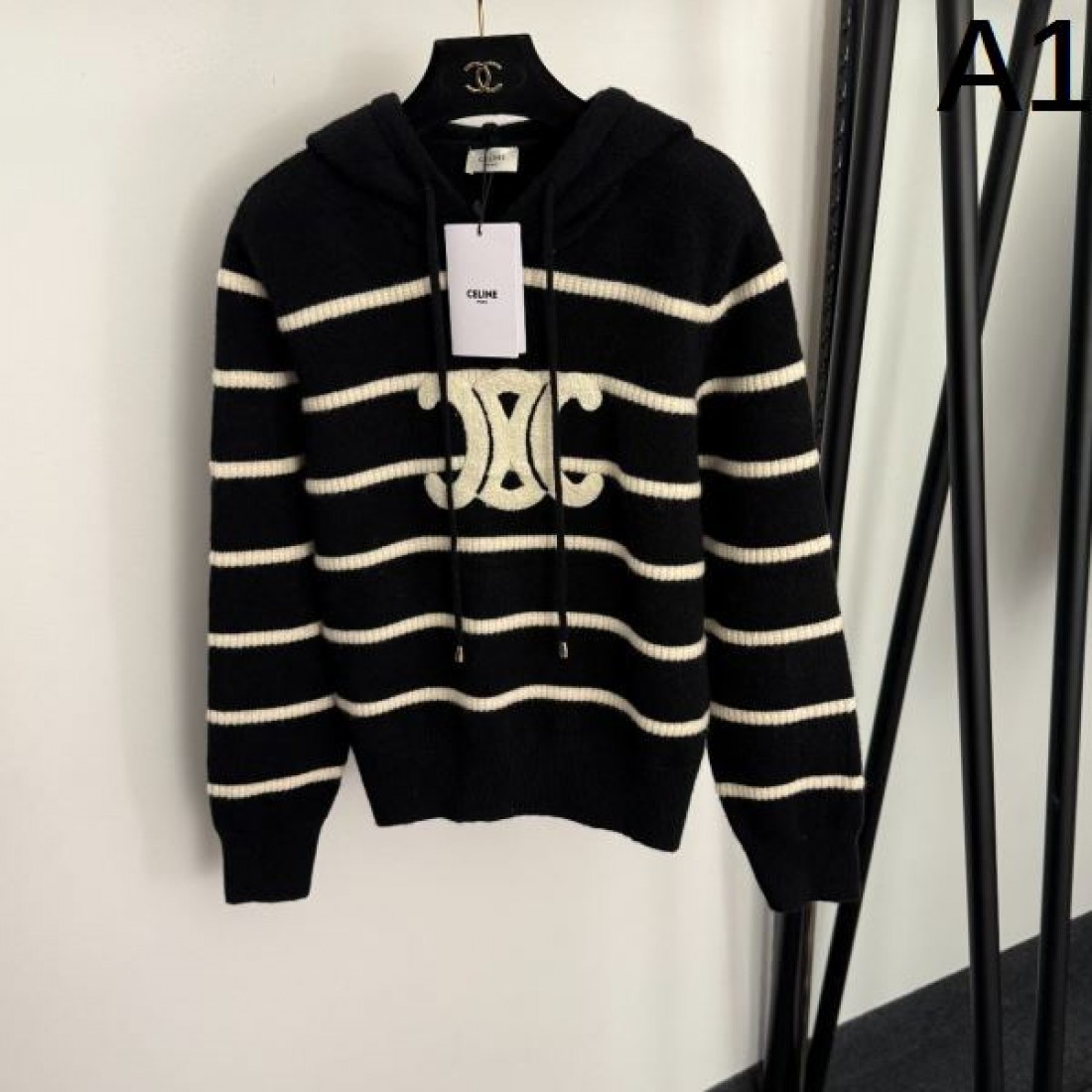 上品 洗練 CELINE セリーヌ コピー 長袖ニット 柔らか素材 着心地快適