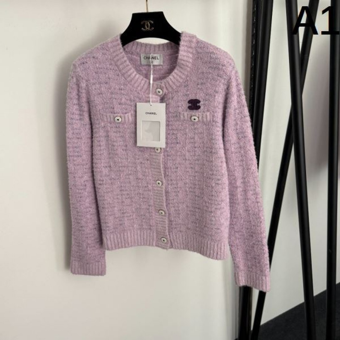 上品 フェミニン CHANEL シャネル コピー ニットカーディガン 柔らか生地 着回し便利