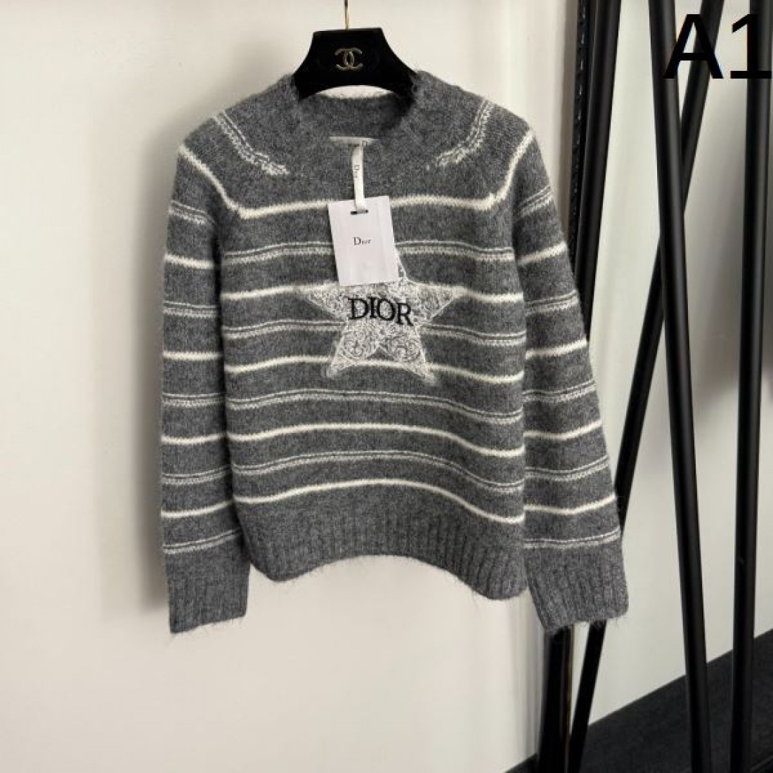 洗練デザイン 大人スタイル DIOR ディオール コピー 長袖ニット 上質素材 着心地抜群