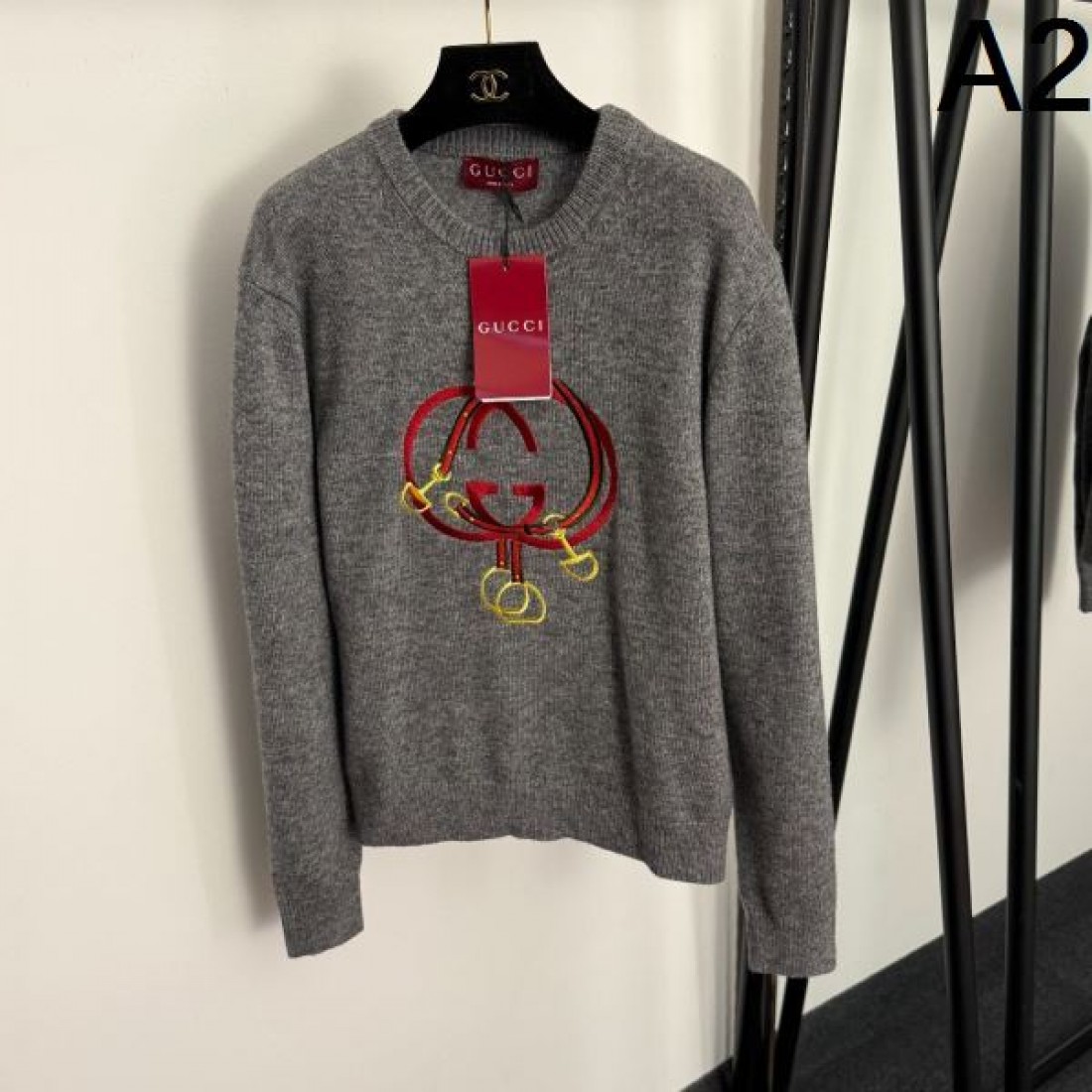  大人カジュアル スタイリッシュ GUCCI グッチ コピー 長袖ニット 上質仕上げ 快適素材