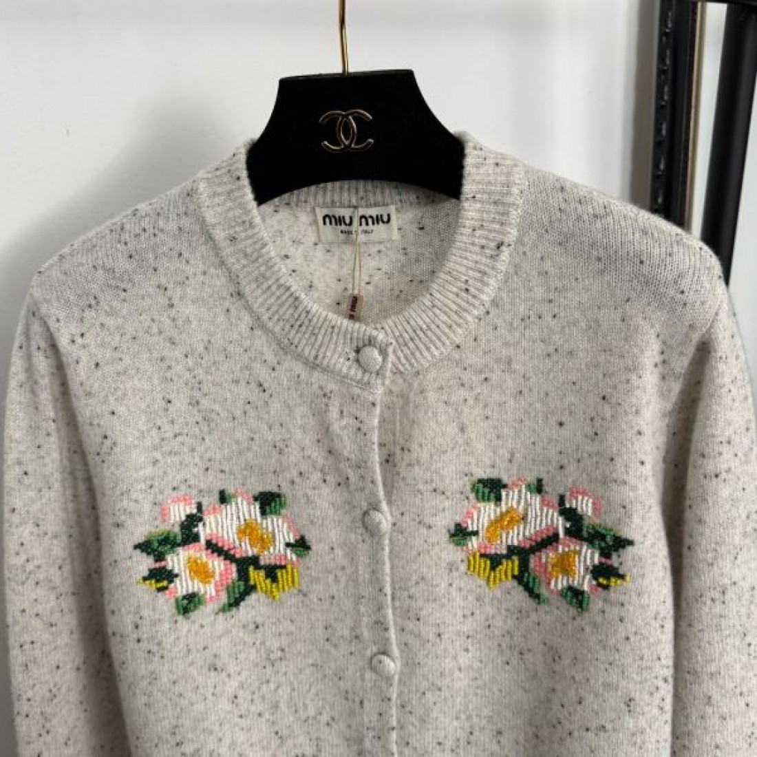 上品 MIU MIU ミュウミュウ ニットコピー カーディガン 可愛い 定番 人気