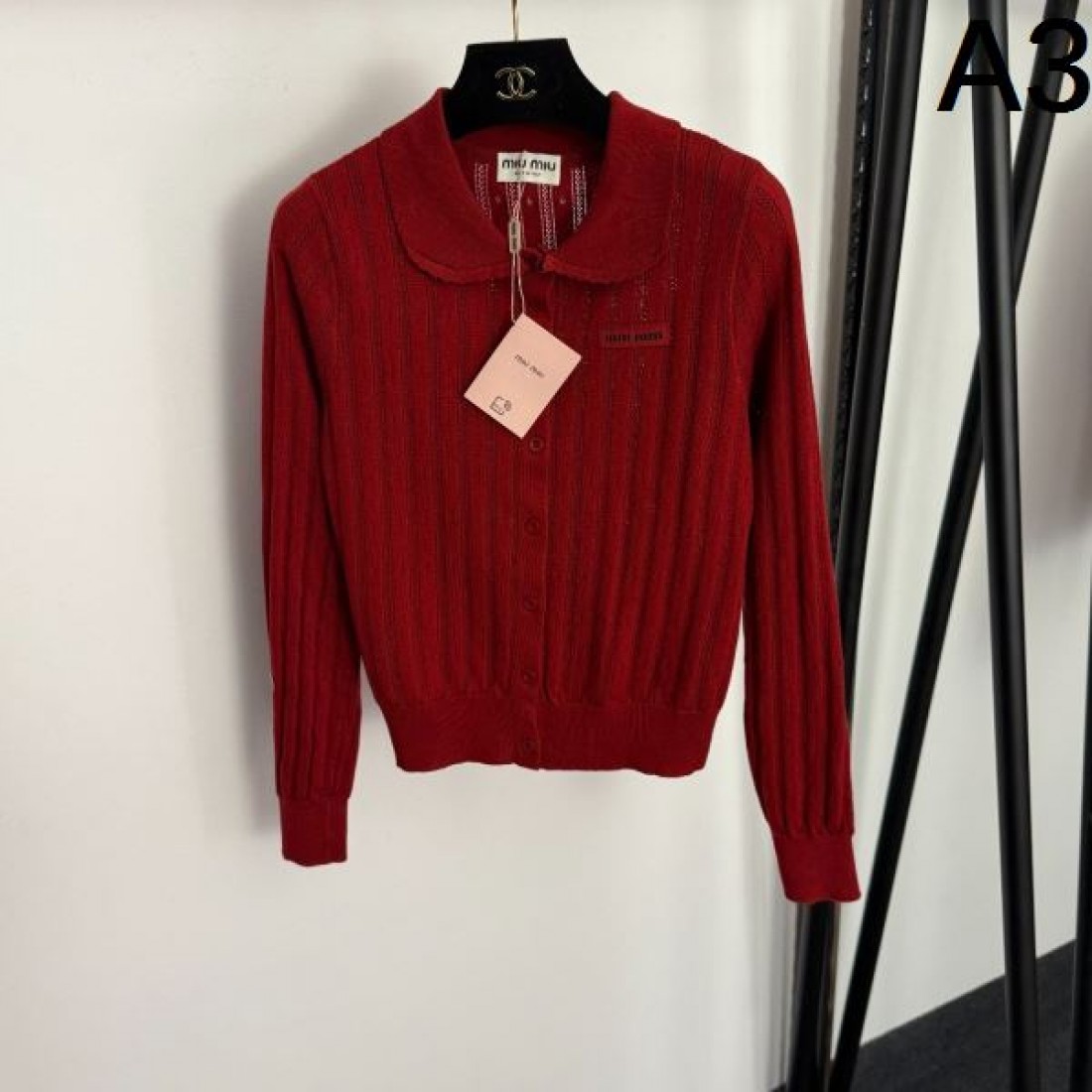 上質感 ガーリー MIU MIU ミュウミュウ コピー ニット 着心地良し 大人可愛い