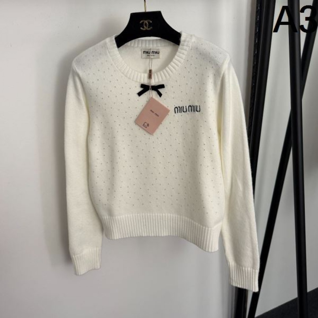 フェミニン 上質 MIU MIU ミュウミュウ コピー ニット やさしい 印象 人気