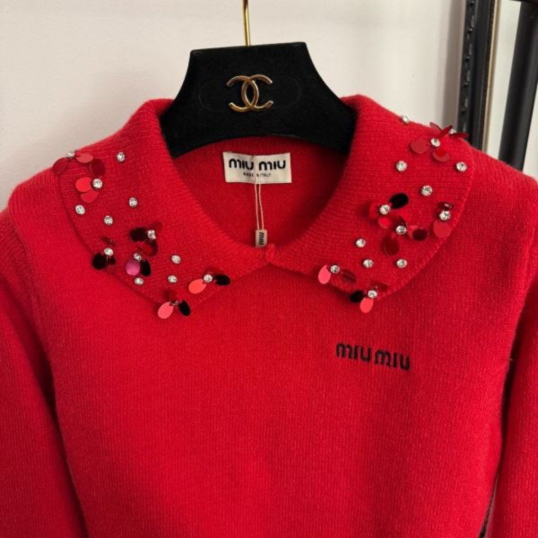 上品 ミニマル MIU MIU ミュウミュウ コピー ニット 万能 おしゃれ 洗練