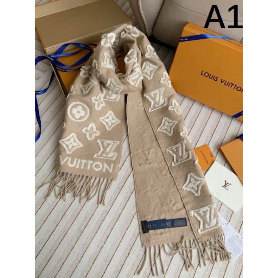 上品 クラシック 高級 LOUIS VUITTON ルイヴィトン コピー スカーフ 洗練