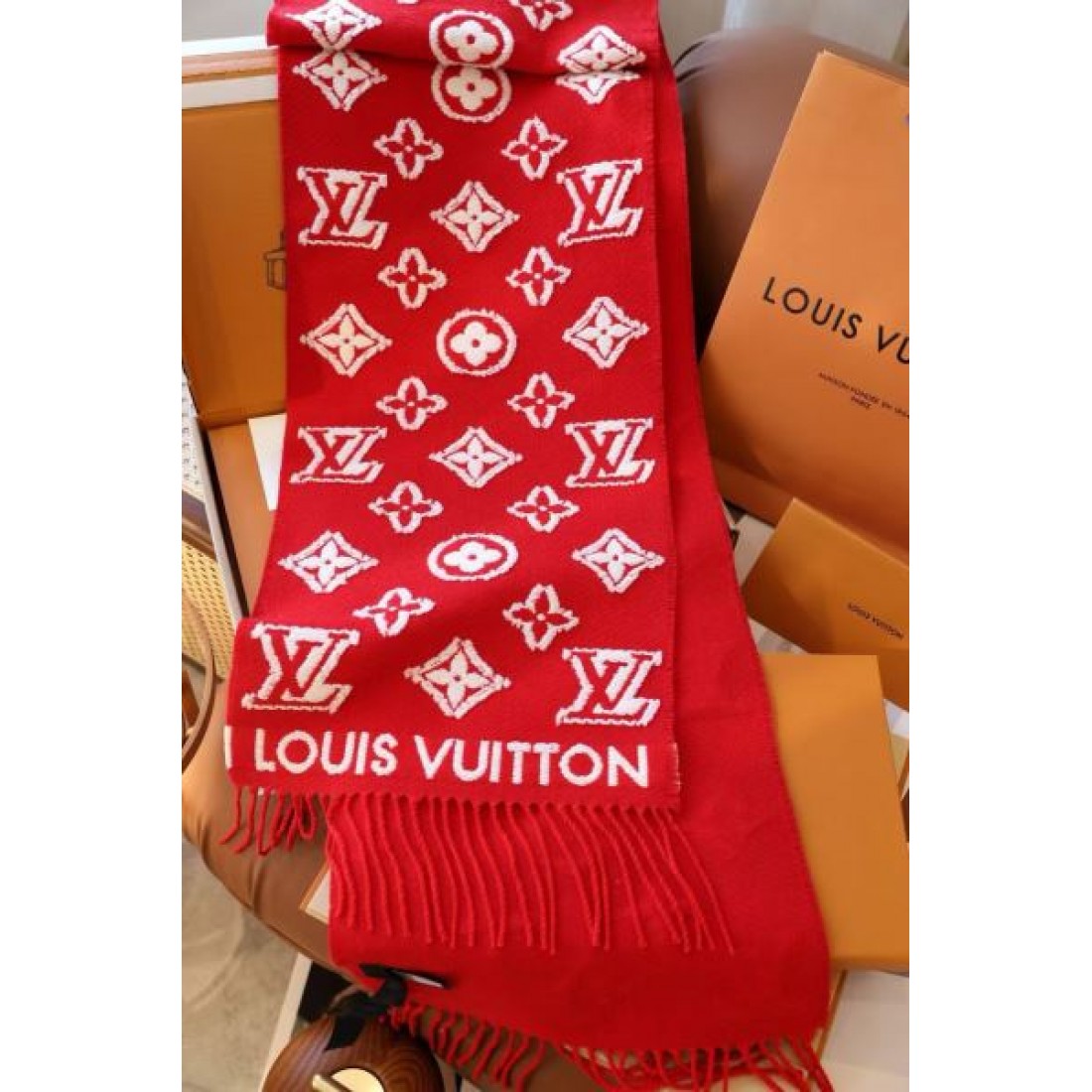 上品 クラシック 高級 LOUIS VUITTON ルイヴィトン コピー スカーフ 洗練