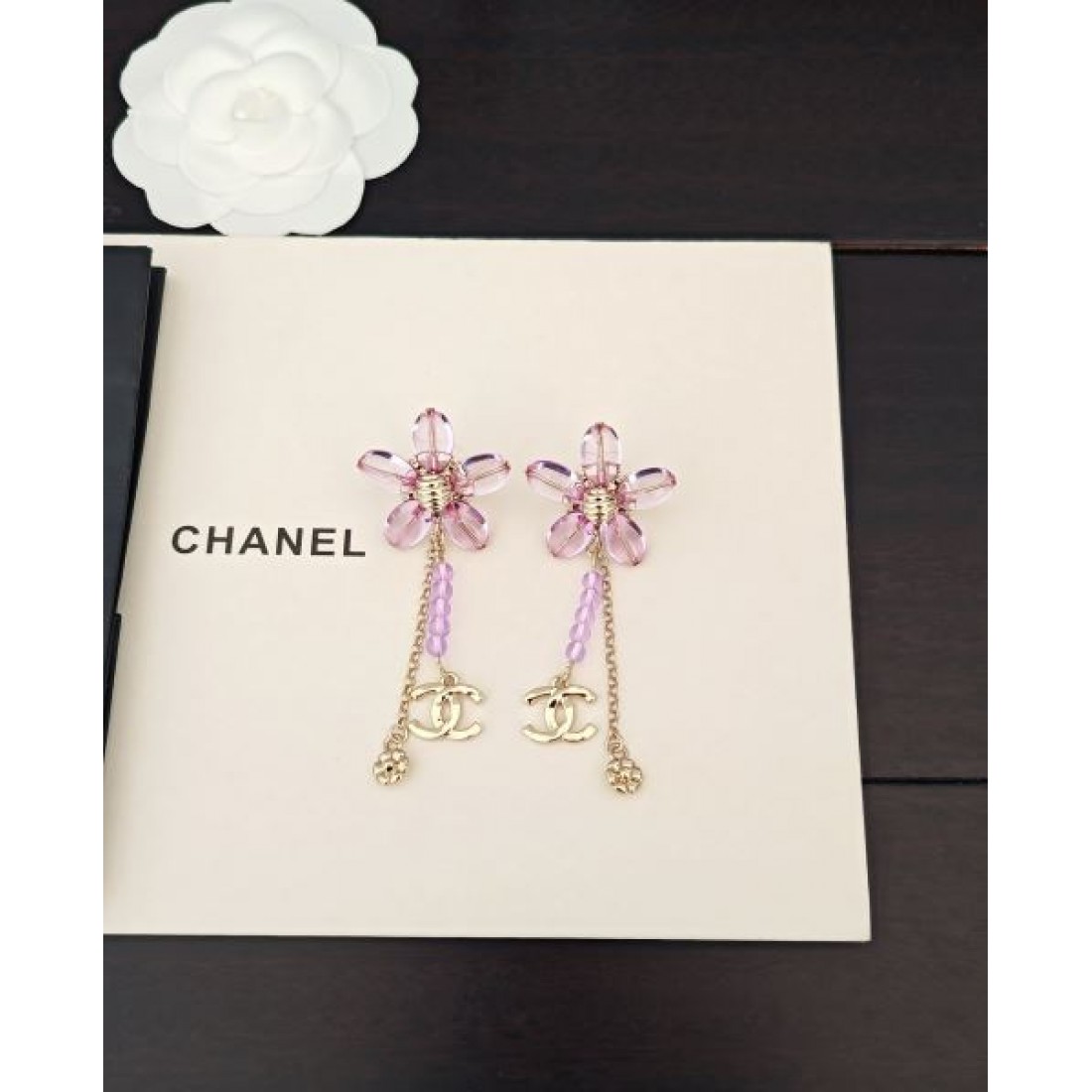 麗しい 高貴 CHANEL シャネル コピー イヤリング 優美デザイン 洗練印象