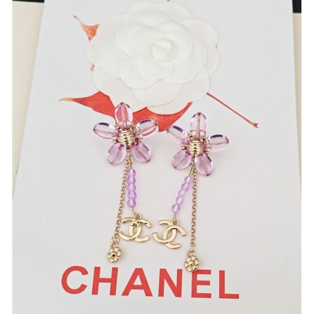 麗しい 高貴 CHANEL シャネル コピー イヤリング 優美デザイン 洗練印象