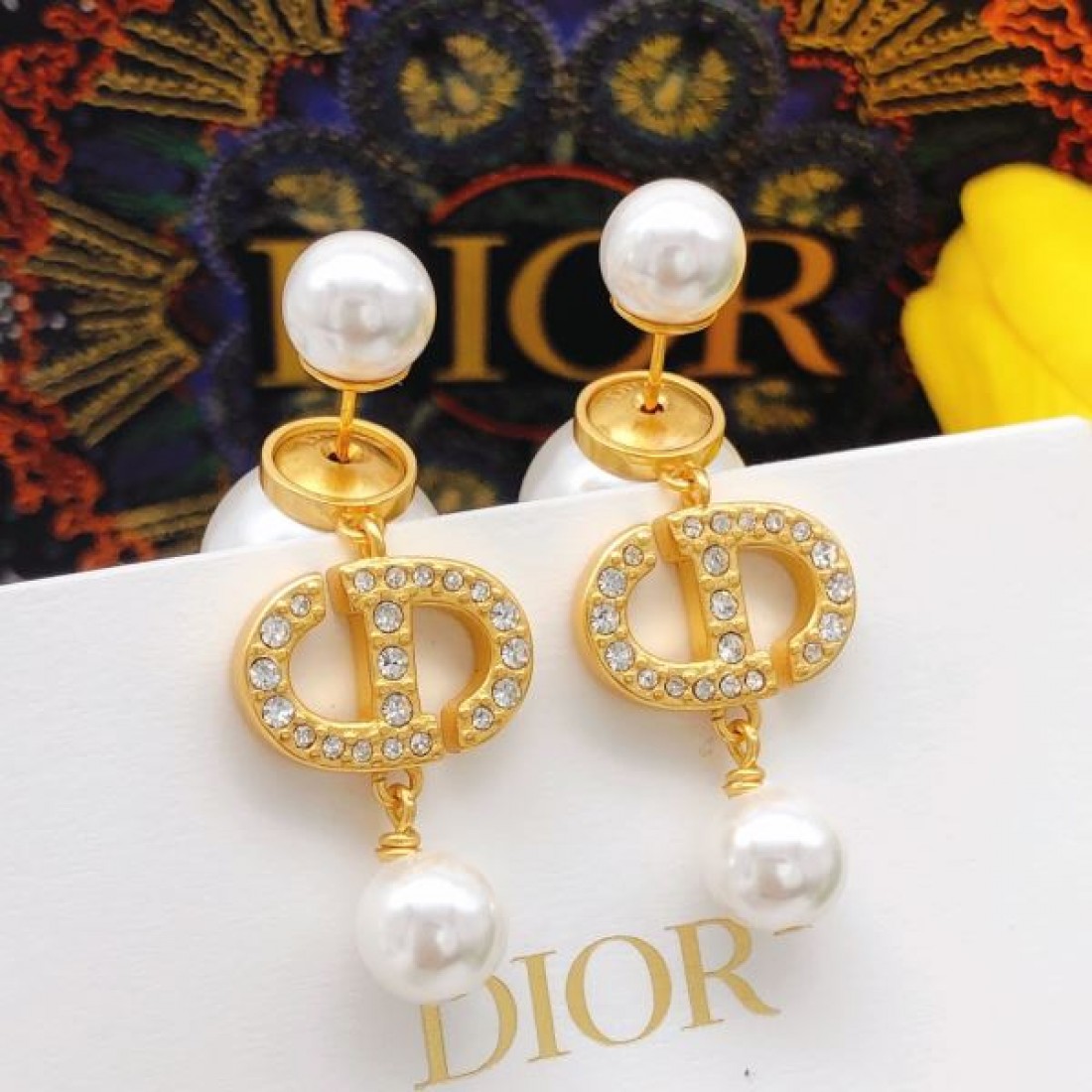 人気 定番 DIOR ディオール コピー イヤリング 高見え クラシック