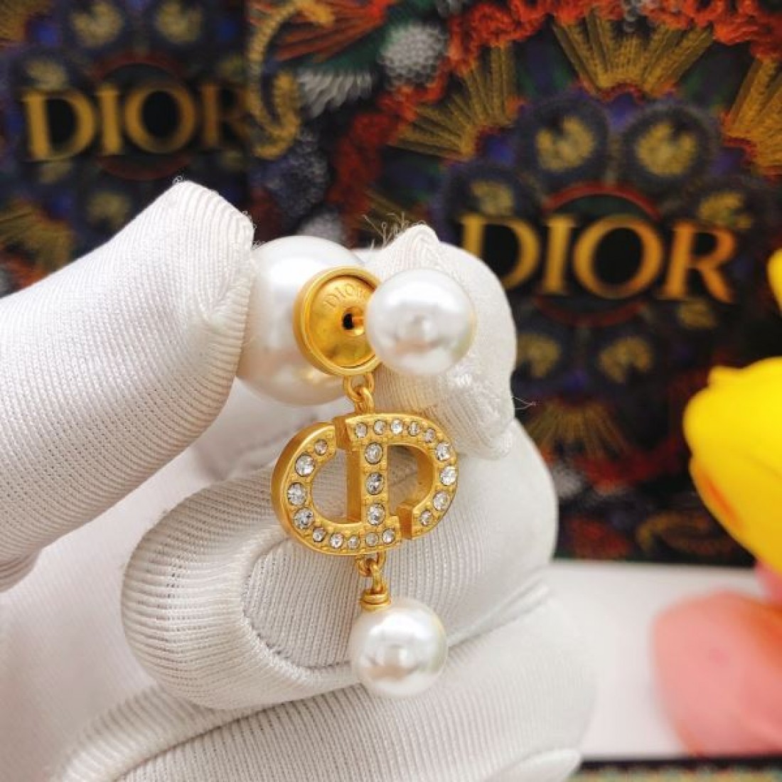 人気 定番 DIOR ディオール コピー イヤリング 高見え クラシック