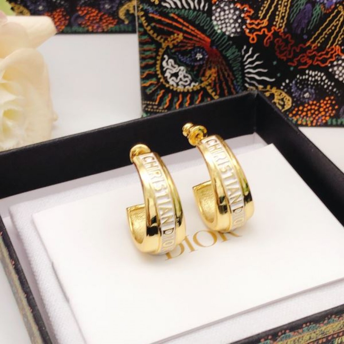  高級感 モード DIOR ディオール コピー イヤリング 上品 スタイリッシュ