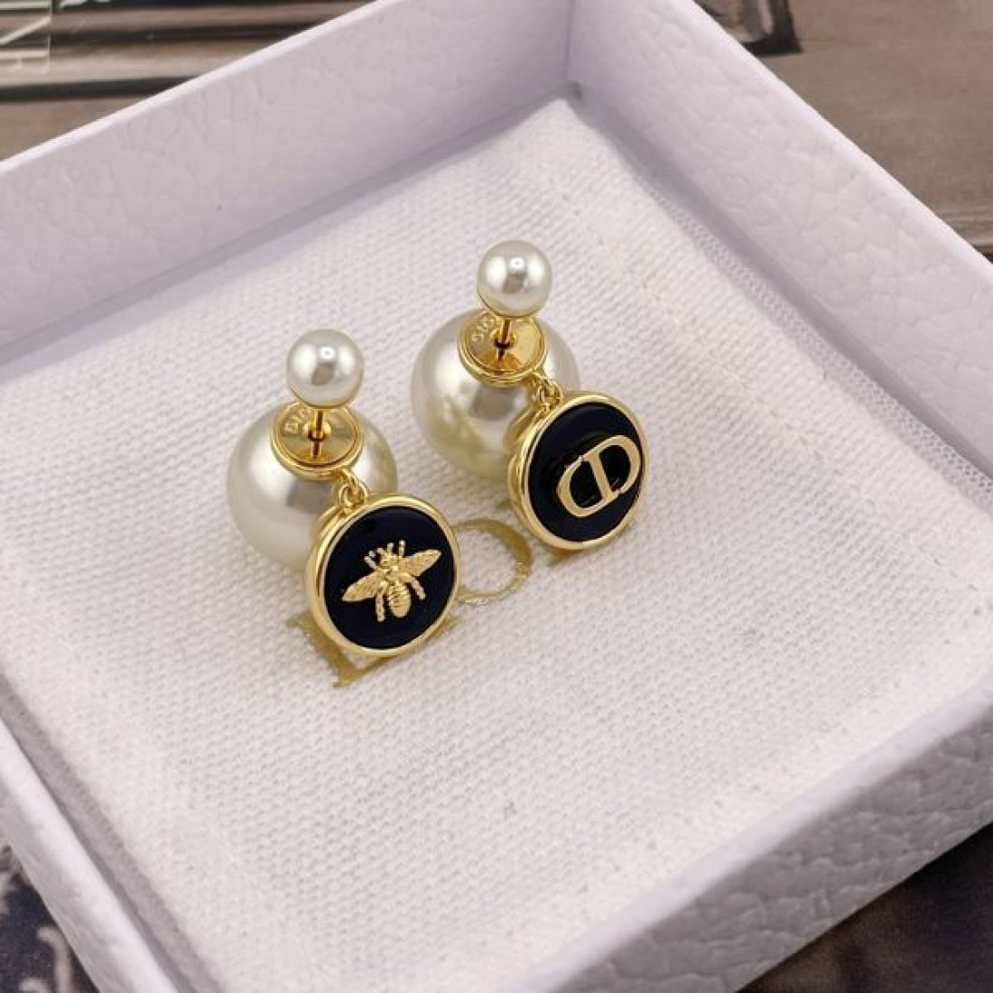 都会的 モダン DIOR ディオール コピー イヤリング 上質素材 状態良好