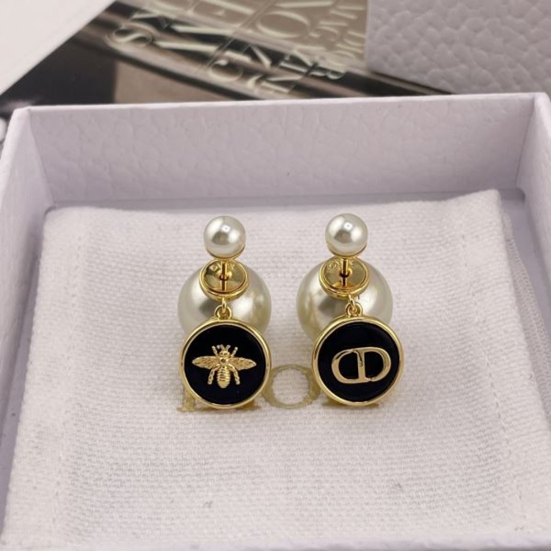 都会的 モダン DIOR ディオール コピー イヤリング 上質素材 状態良好