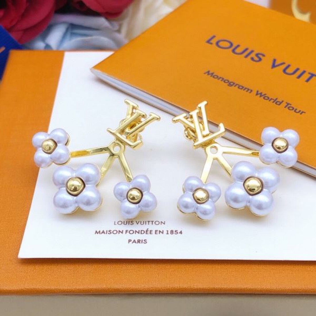 高級感 洗練 LOUIS VUITTON ルイヴィトン スーパーコピー イヤリング 完成度高