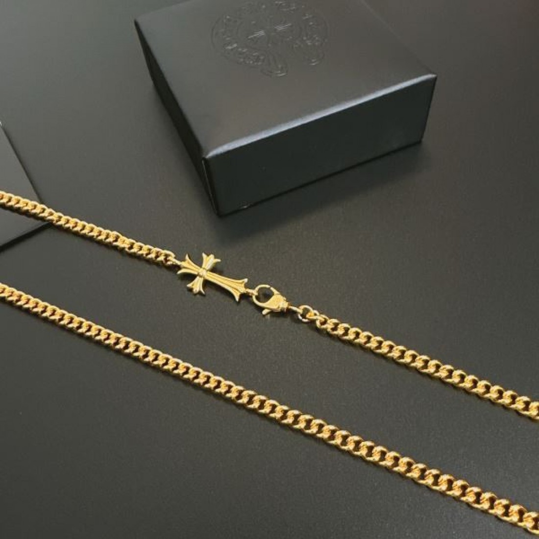 モード感 スタイリッシュ 上質 CHROME HEARTS クロムハーツ コピー ネックレス