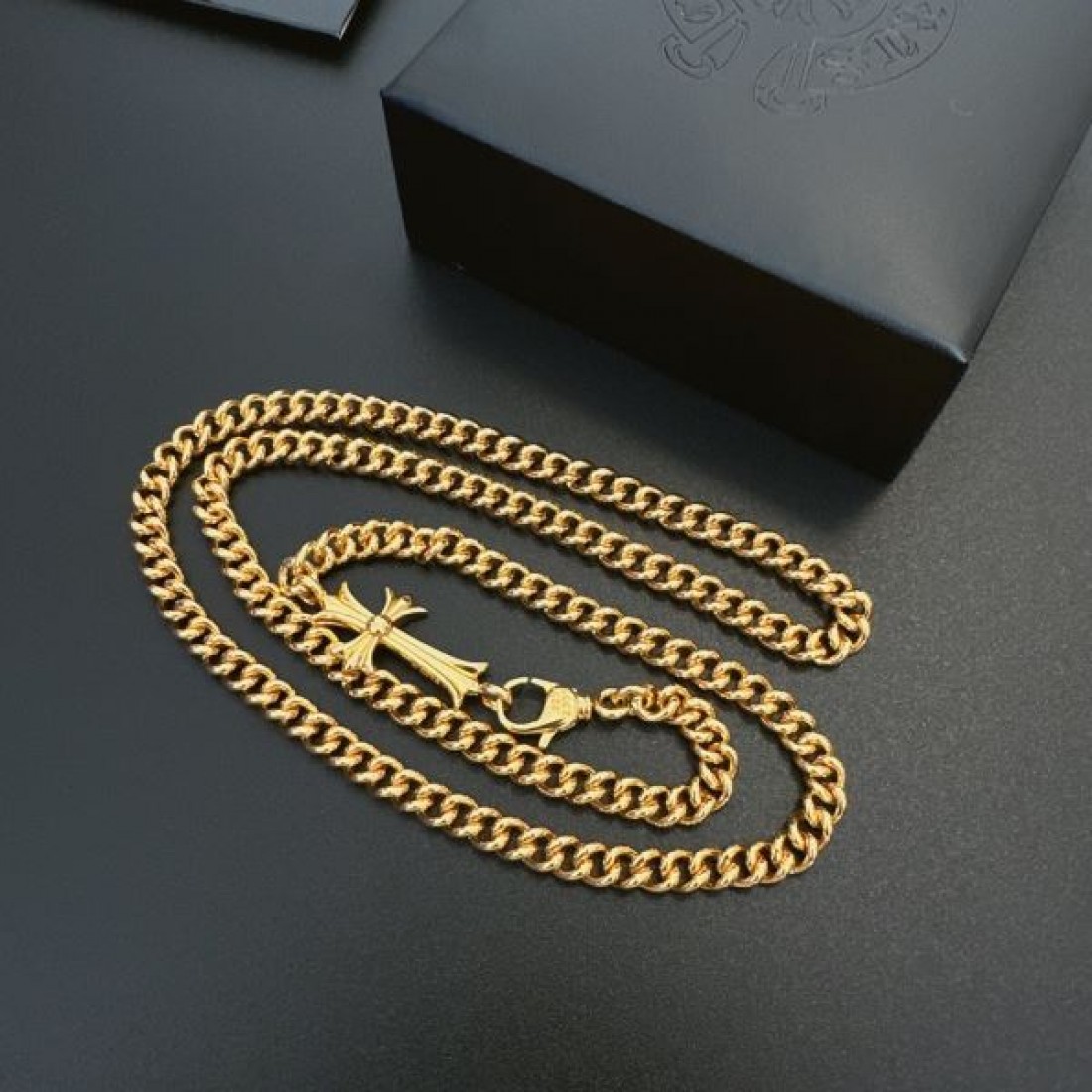 モード感 スタイリッシュ 上質 CHROME HEARTS クロムハーツ コピー ネックレス