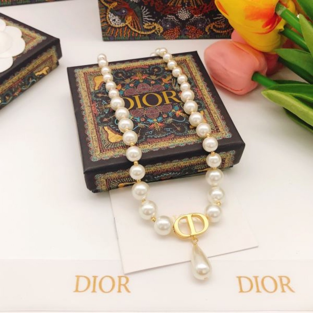  上質 DIOR ディオール コピー ネックレス 洗練 大人っぽい 注目