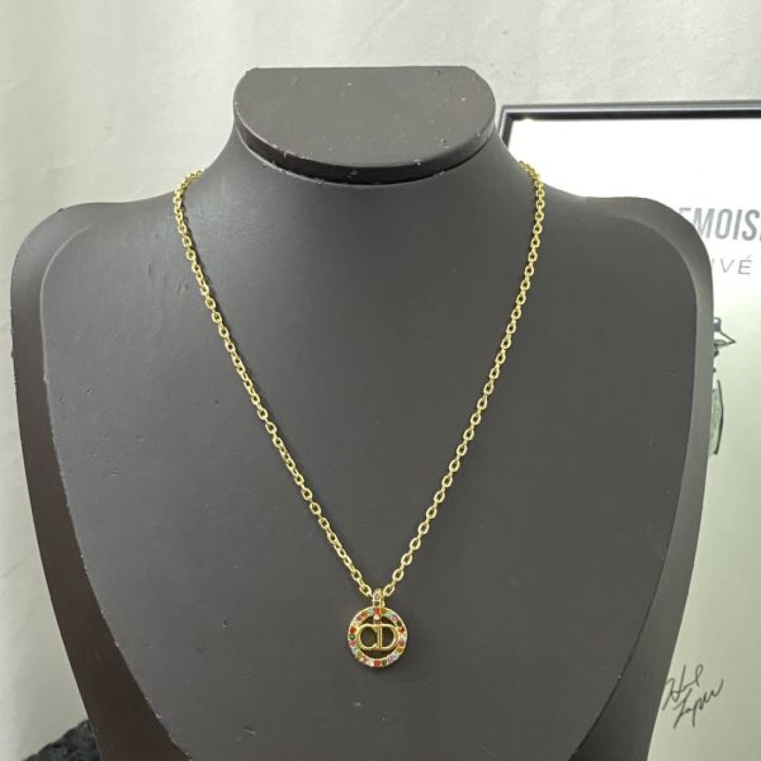 エレガント 上品 高級感 DIOR ディオール コピー ネックレス 華奢 フェミニン