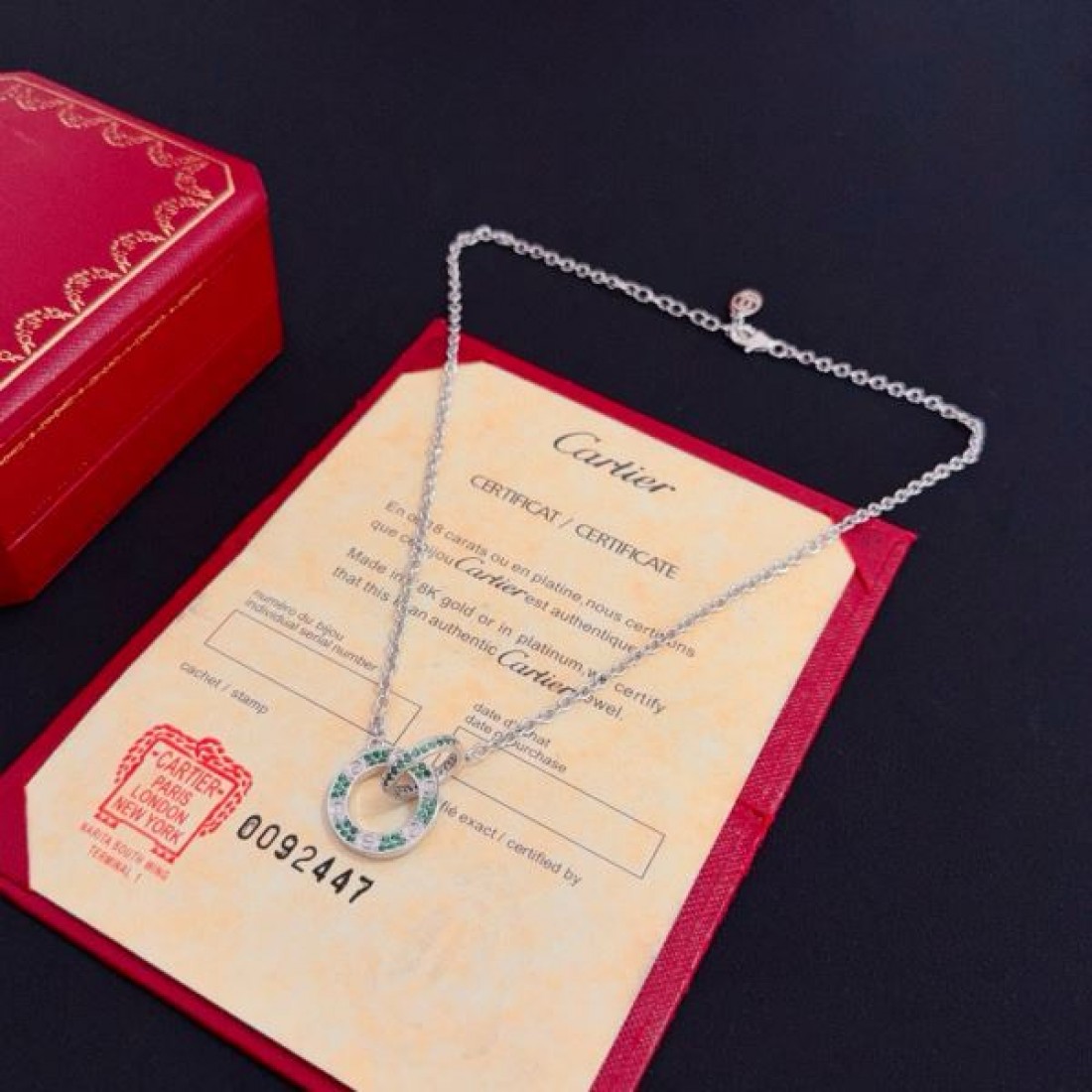 高級感 CARTIER カルティエ スーパーコピー ネックレス 洗練 エレガント 人気