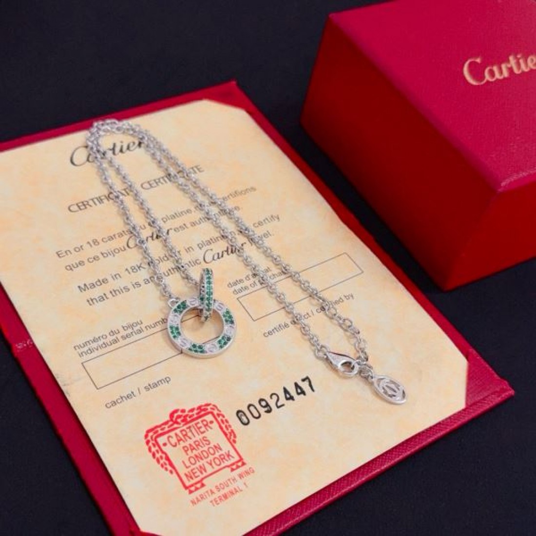 高級感 CARTIER カルティエ スーパーコピー ネックレス 洗練 エレガント 人気