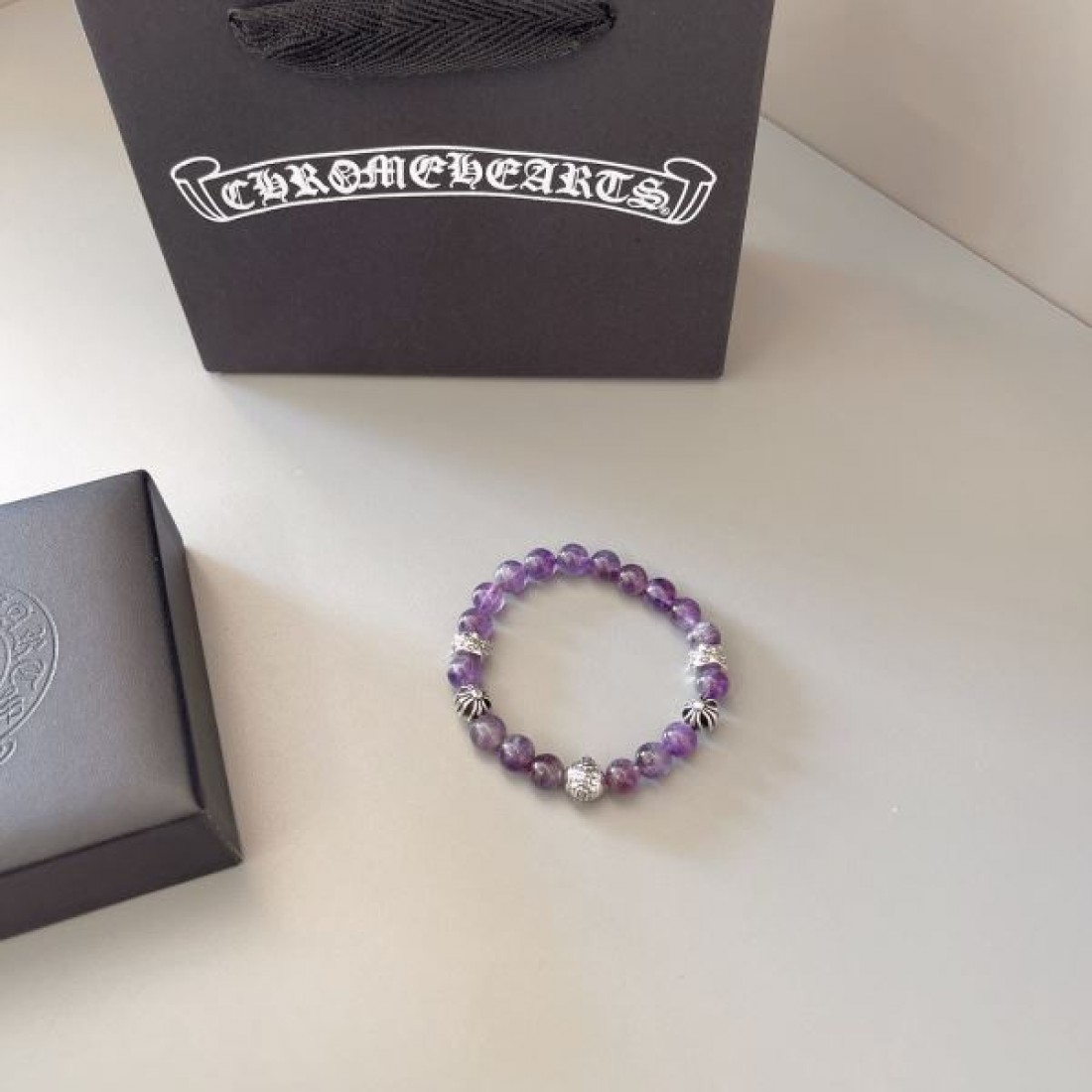 都会的 シンプル クール CHROME HEARTS クロムハーツ コピー ブレスレット 上質 