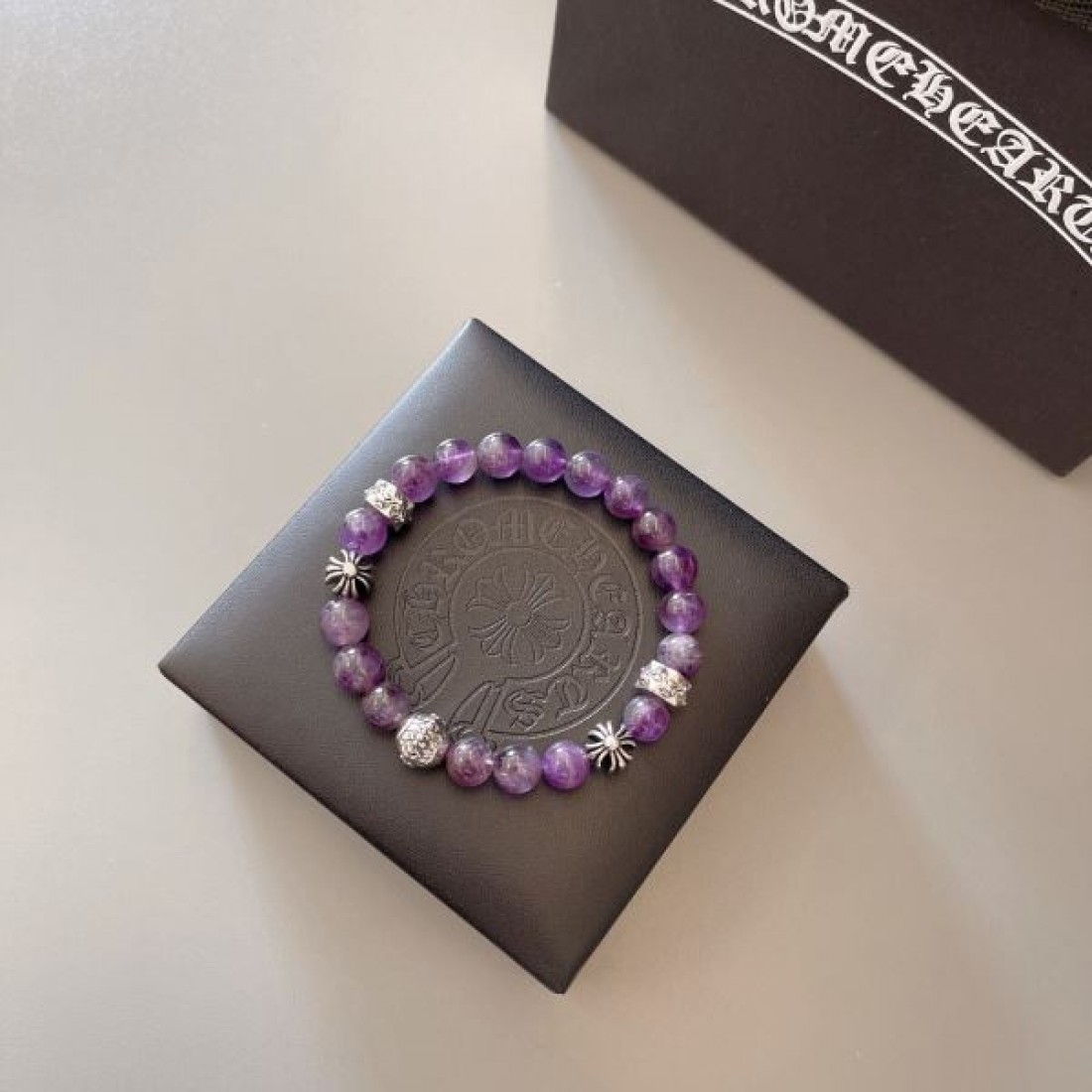 都会的 シンプル クール CHROME HEARTS クロムハーツ コピー ブレスレット 上質 