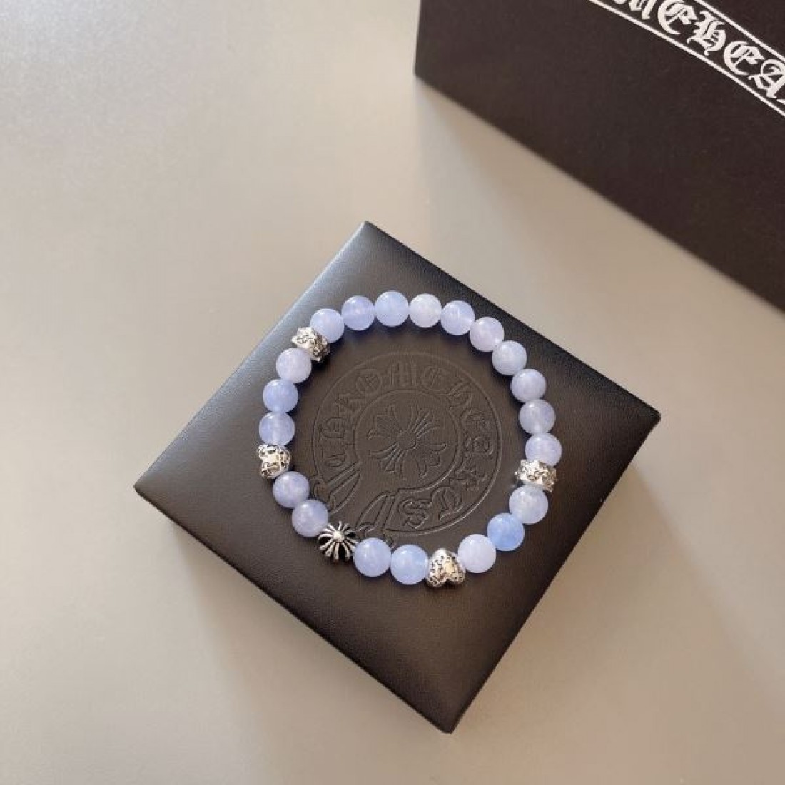 大胆 高級感 モード CHROME HEARTS クロムハーツ コピー ブレスレット メンズ向け