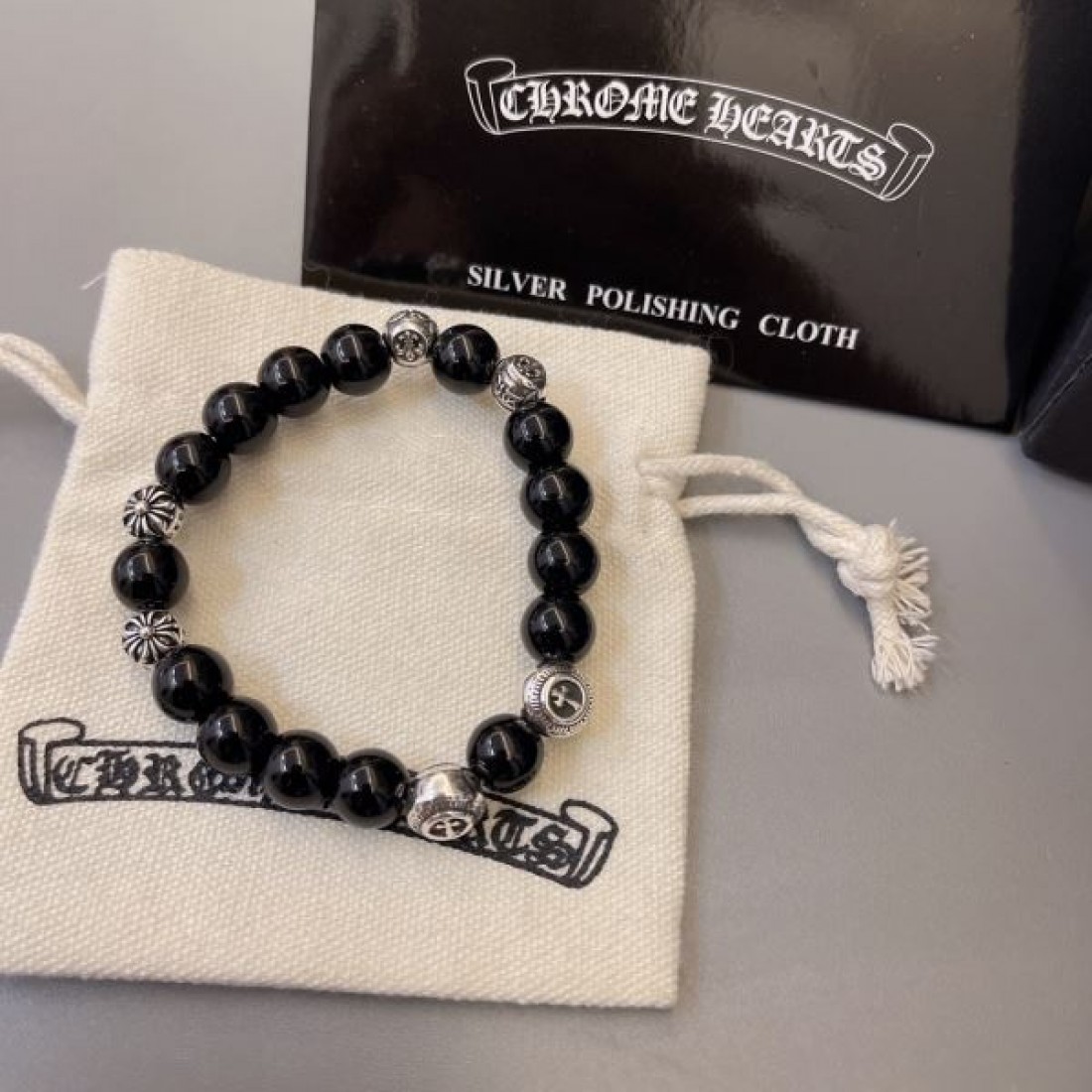 モード感 メンズ向け 強め CHROME HEARTS コピー クロムハーツ ブレスレット 高評価 