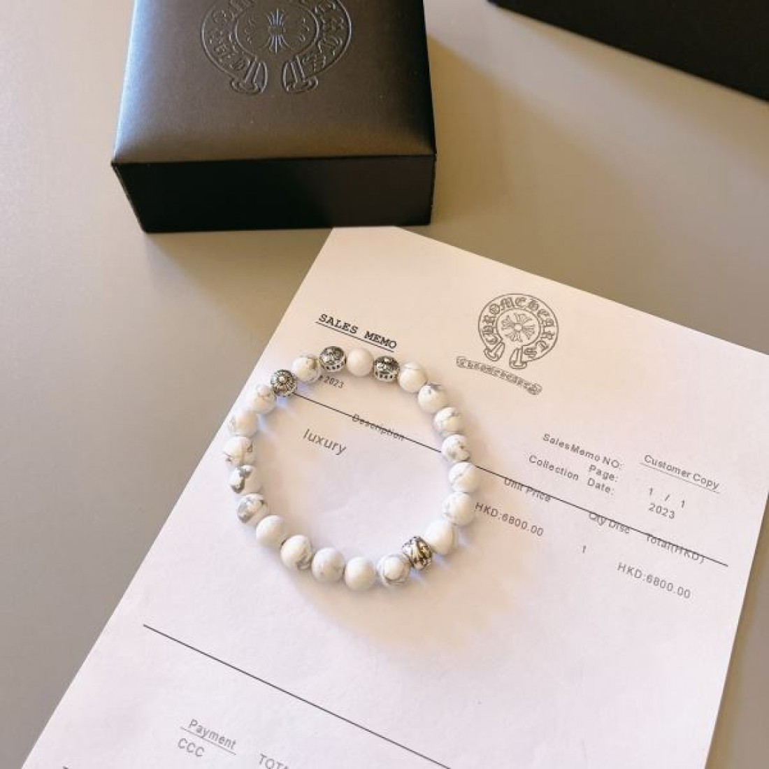 CHROME HEARTS クロムハーツ コピー ブレスレット 存在感 スタイリッシュ 人気