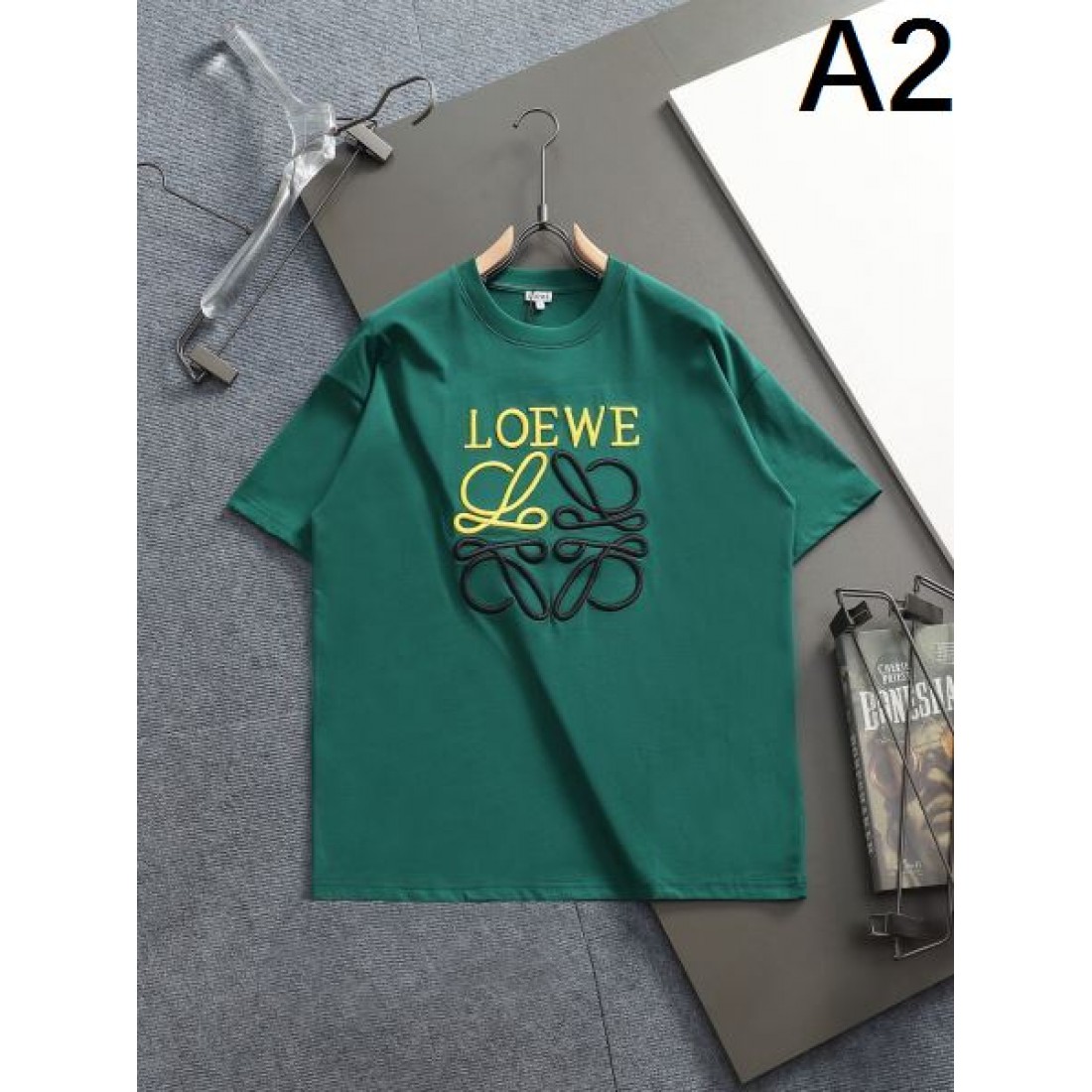 ナチュラル 上質 こなれ感 LOEWE ロエベ コピー 半袖Tシャツ 爽やか 大人カジュアル