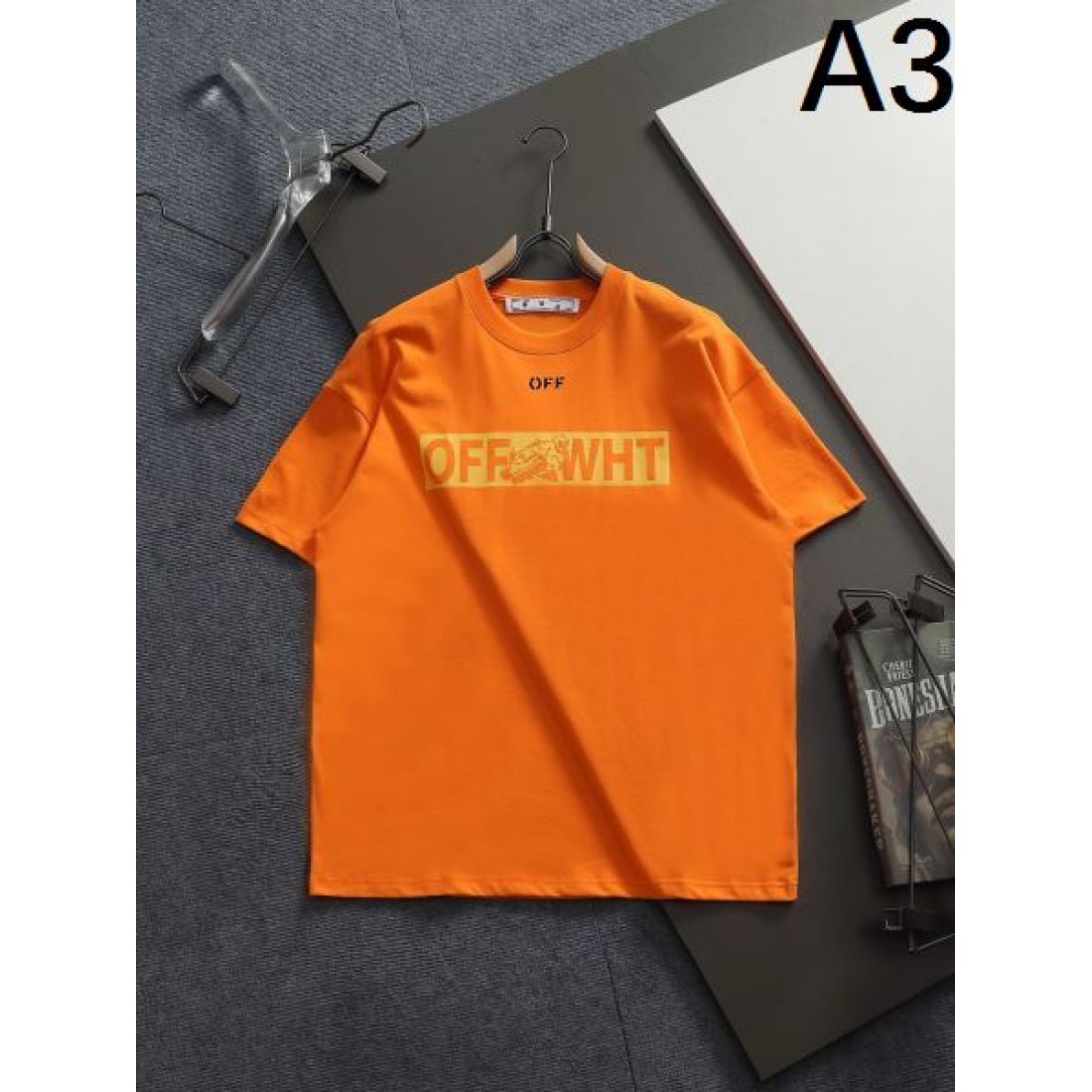 エッジィ 個性派 OFF-WHITE オフホワイト コピー 半袖Tシャツ 映える トレンド感 