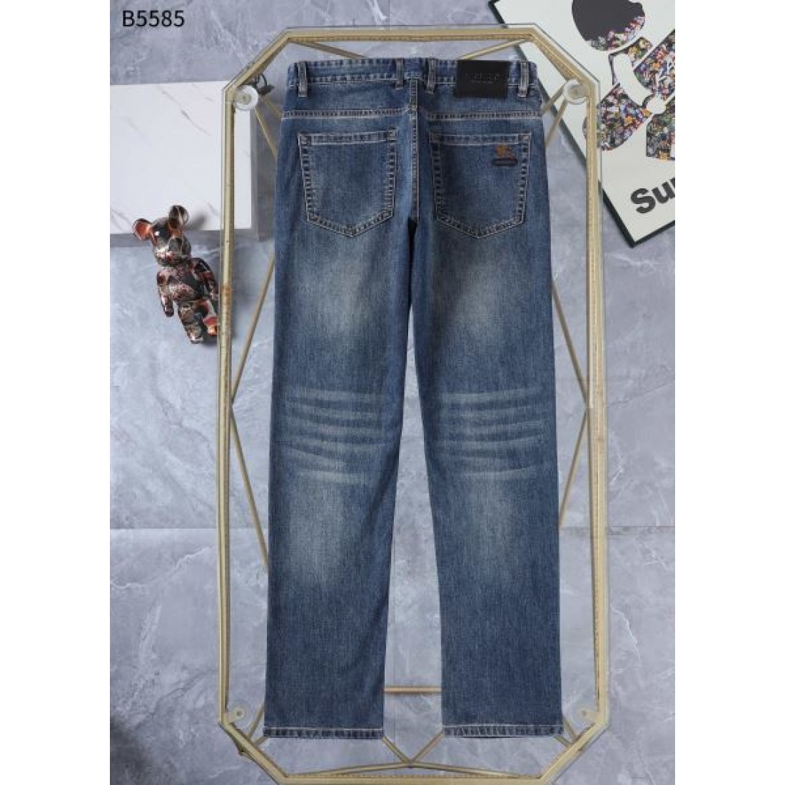 上品 定番 上質 BURBERRY バーバリー コピー ジーンズ クラシック