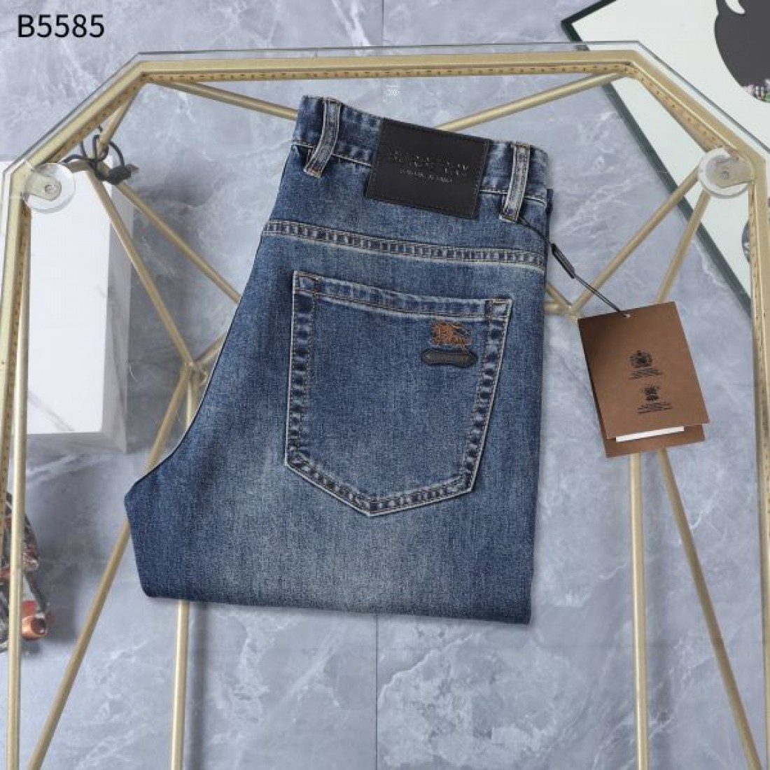 上品 定番 上質 BURBERRY バーバリー コピー ジーンズ クラシック