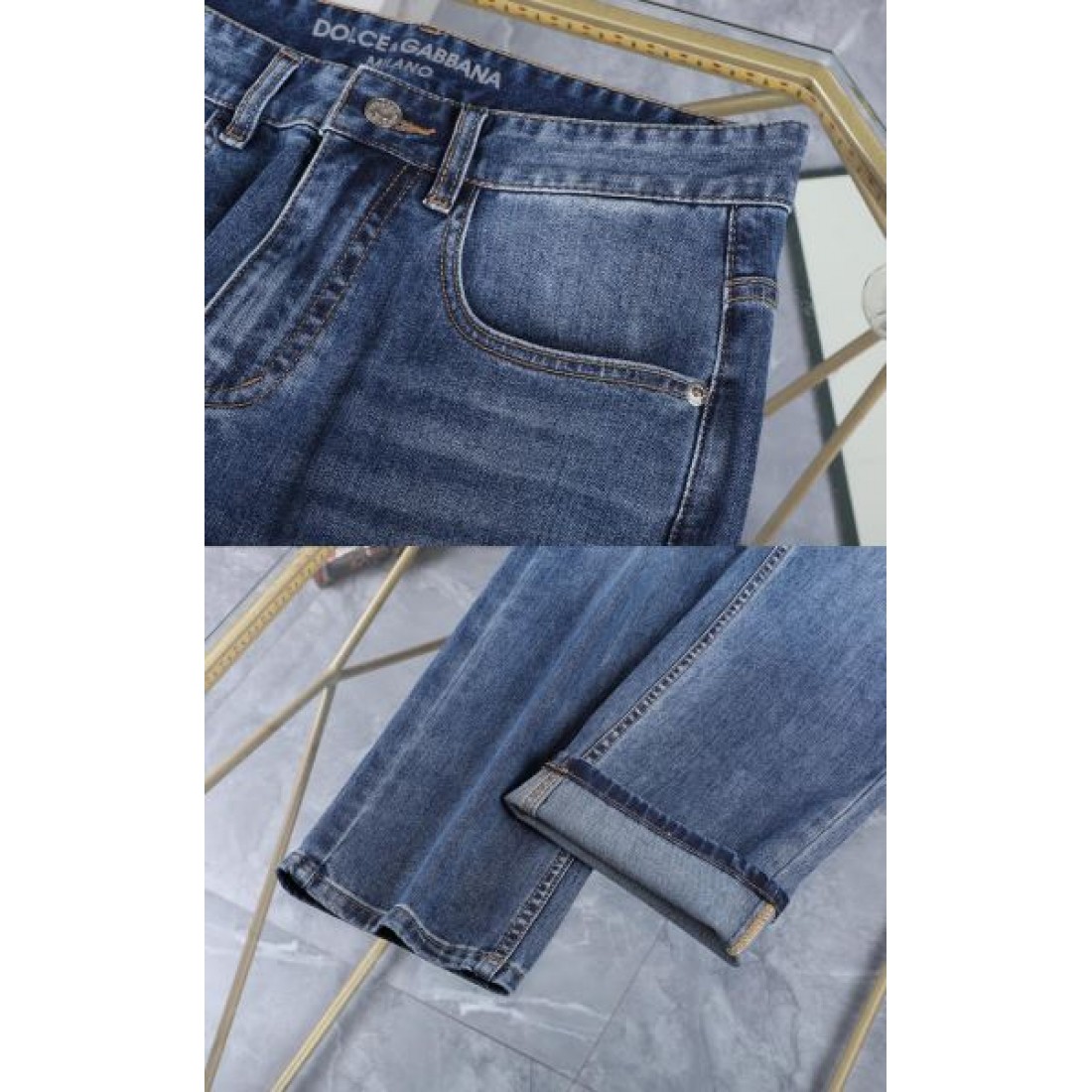 華やか モード感 高級 DOLCE＆GABBANA ドルチェ＆ガッバーナ コピー ジーンズ