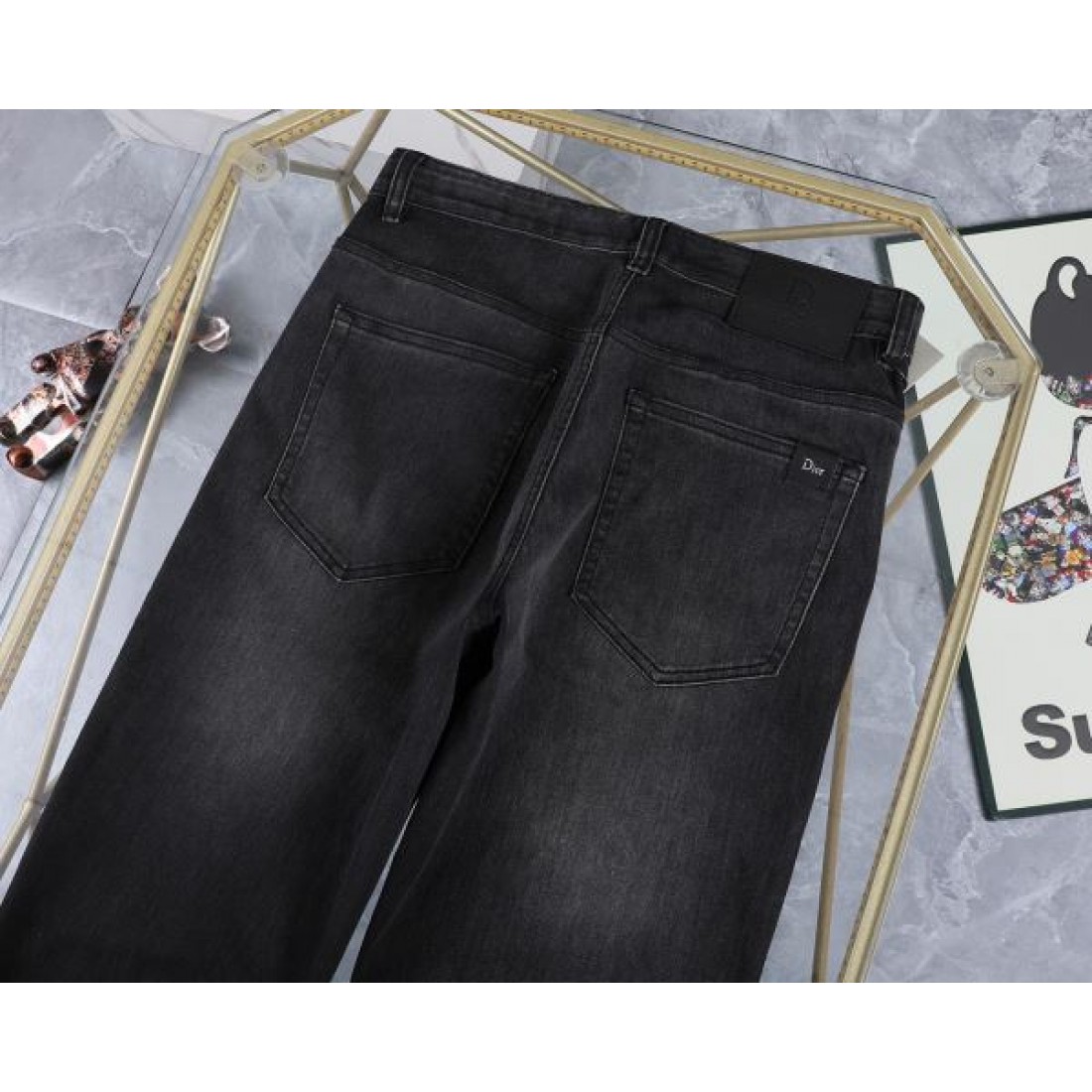 きれいめ 上質 シンプル DIOR ディオール コピー ジーンズ 高評価